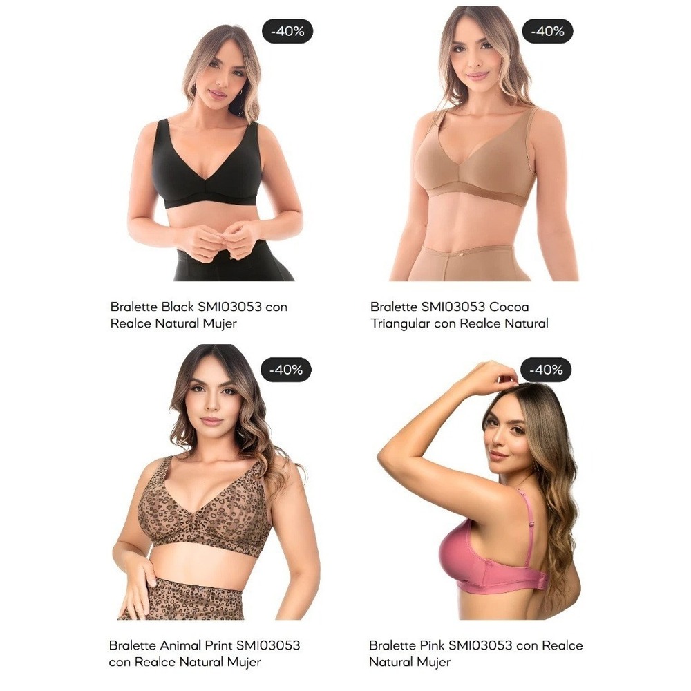 Lot of 4 New Stagmi Faja Sets Colombiana Bralette Top or Lift Bra + 2 Thong $200